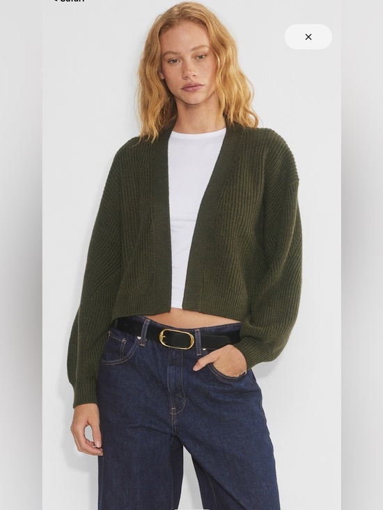 Wilfred Sweaters - Wilfred Unwind Waist Open-Front Cardigan